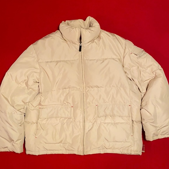 Guess Puffer Zip-up Jacket - Picture 1 of 4
